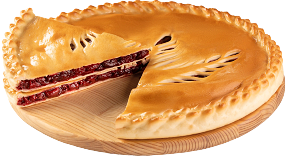 Сладкий пирог с вишней